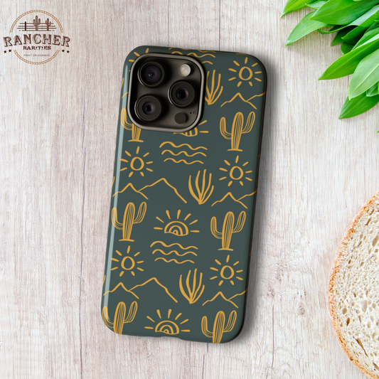 Western Phone Case | Cactus Cover for iPhone, Samsung Galaxy & Google Pixel