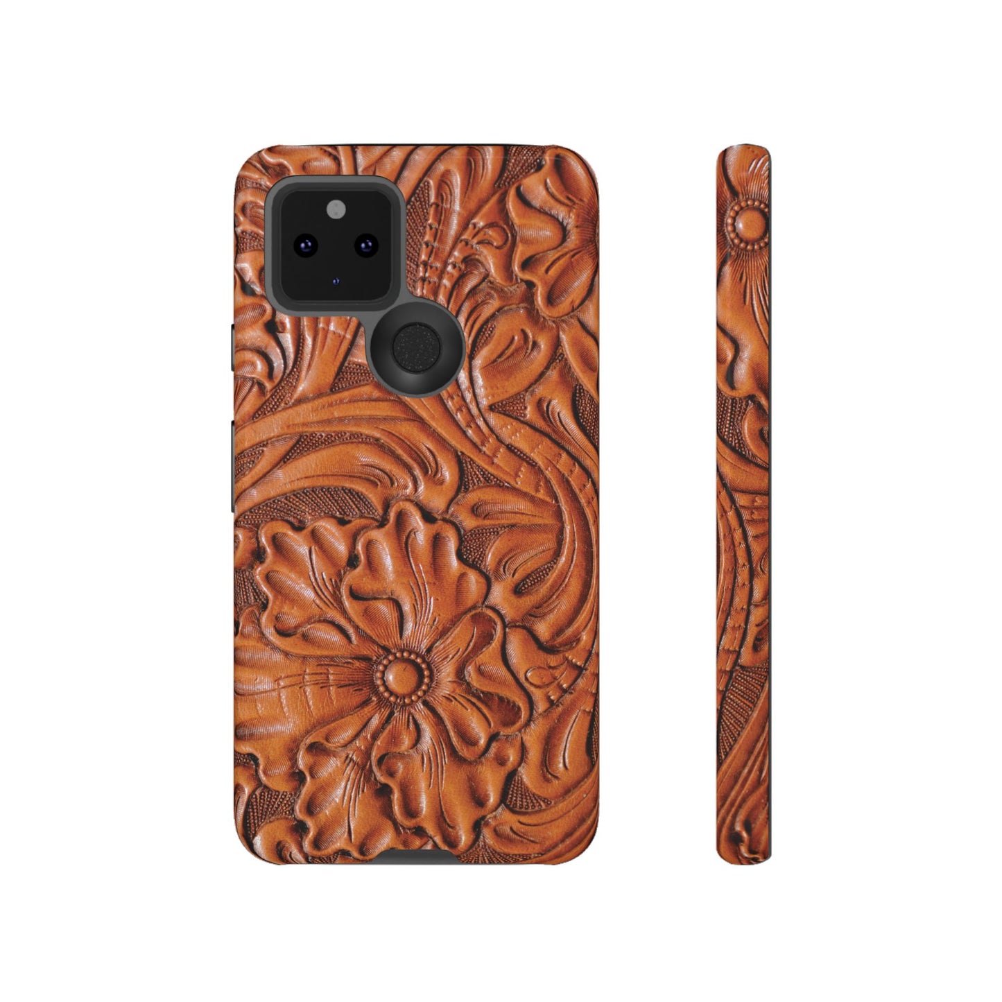 Western Phone Case | Wooden Flower Cover for iPhone, Samsung Galaxy & Google Pixel