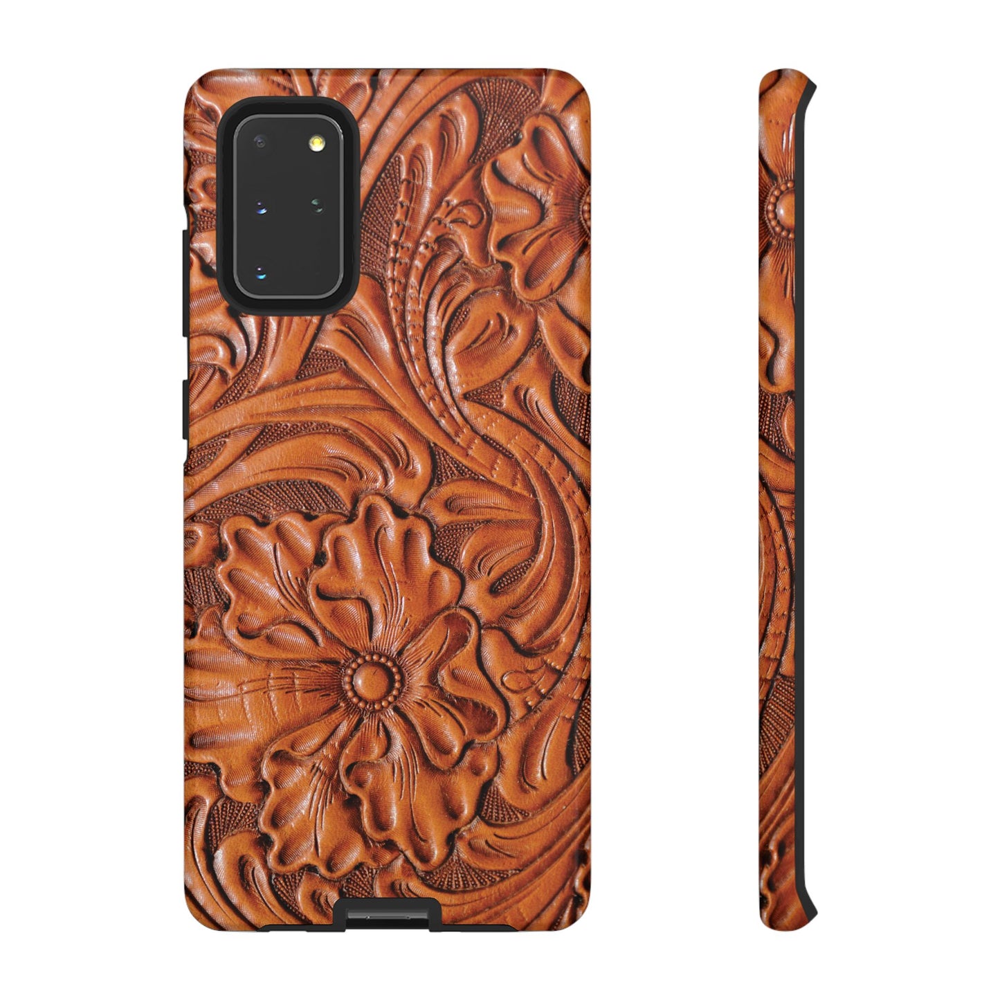 Western Phone Case | Wooden Flower Cover for iPhone, Samsung Galaxy & Google Pixel