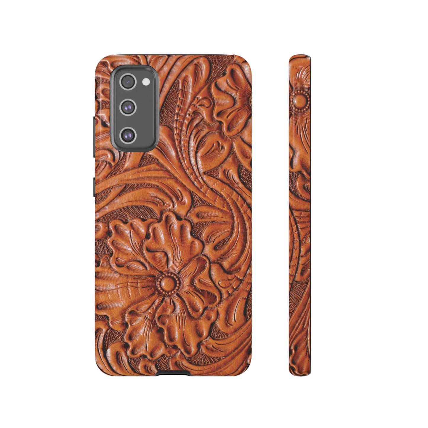 Western Phone Case | Wooden Flower Cover for iPhone, Samsung Galaxy & Google Pixel