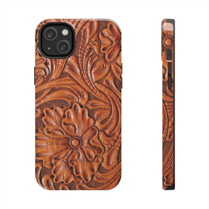 Western Phone Case | Wooden Flower Cover for iPhone, Samsung Galaxy & Google Pixel