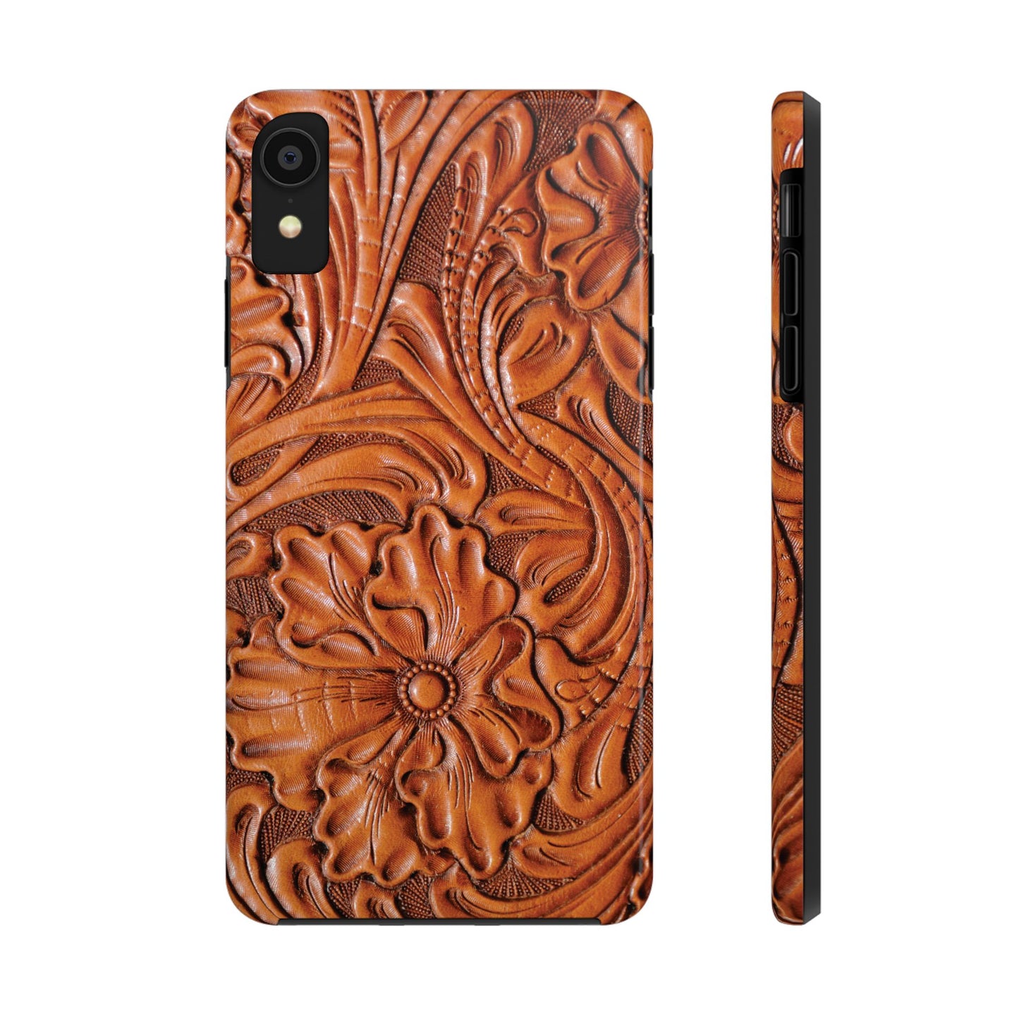 Western Phone Case | Wooden Flower Cover for iPhone, Samsung Galaxy & Google Pixel