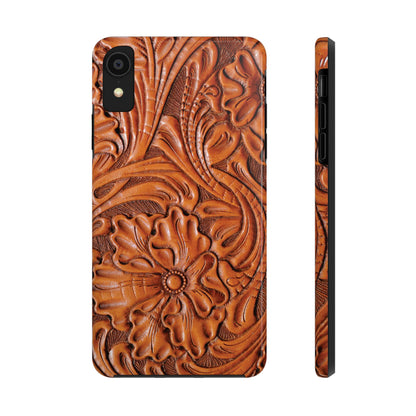 Western Phone Case | Wooden Flower Cover for iPhone, Samsung Galaxy & Google Pixel