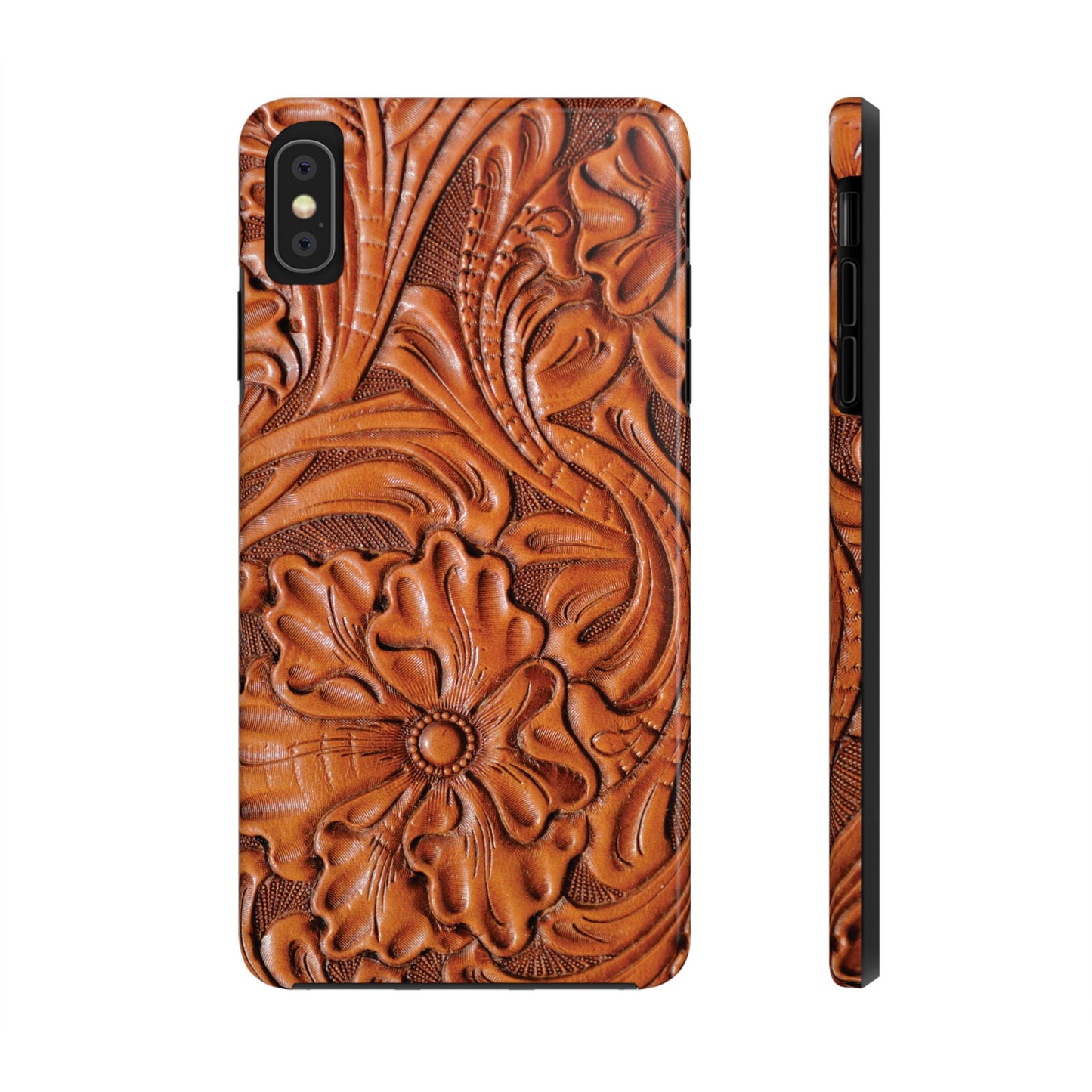 Western Phone Case | Wooden Flower Cover for iPhone, Samsung Galaxy & Google Pixel