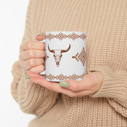 Rustic Western Ceramic Mug